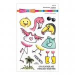 Stampendous Clear Stamp Set - FransFormer Feathers [STP-173]