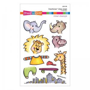 Stampendous Clear Stamp Set - FransFormer Urban Jungle [STP-175]