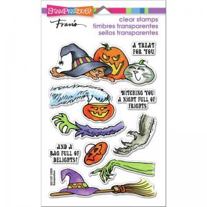 Stampendous Clear Stamp Set - Frightful Gift [SSC1357]