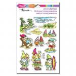 Stampendous Clear Stamp Set - Gnome Beach [SSC1345]