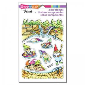 Stampendous Clear Stamp Set - Gnome Pool [SSC1346]