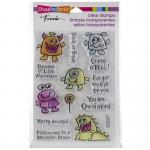 Stampendous Perfectly Clear Stamps - Little Monsters [SSC1284]