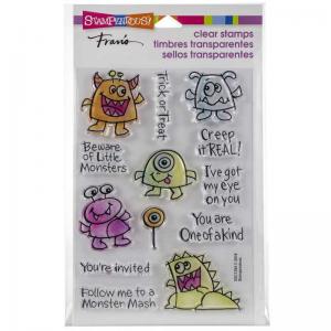 Stampendous Perfectly Clear Stamps - Little Monsters [SSC1284]