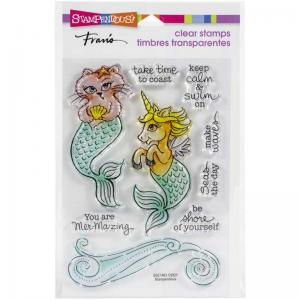 Stampendous Clear Stamp Set - Mermaid Pals [SSC1403]