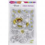 Stampendous Clear Stamp Set - Nativity Frame [SSC1413]