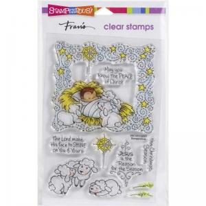 Stampendous Clear Stamp Set - Nativity Frame [SSC1413]