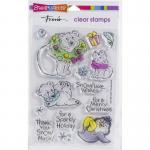 Stampendous Clear Stamp Set - Polar Play [SSC1408]