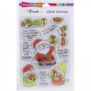 Stampendous Clear Stamp Set - Santa Frame [SSC1409]