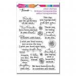 Stampendous Clear Stamp Set - True Friends [SSC1422]