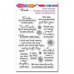 Stampendous Clear Stamp Set - True Friends [SSC1422]