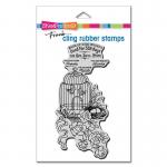 Stampendous Cling Stamp - Birdhouse Bank [CSM105]