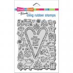 Stampendous Cling Rubber Stamps - Christmas Candy [CRR329]