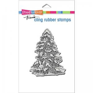 Stampendous Cling Stamp - Forest Christmas [CRP383]