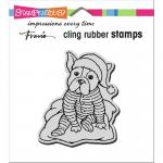 Stampendous Cling Rubber Stamps - Pajama Pup [CRQ254]