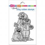 Stampendous Cling Rubber Stamps - Pumpkin Pals [CRR323]