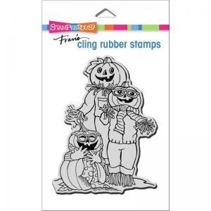 Stampendous Cling Rubber Stamps - Pumpkin Pals [CRR323]