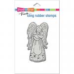 Stampendous Cling Stamp - Purrfect Angel [CRP379]