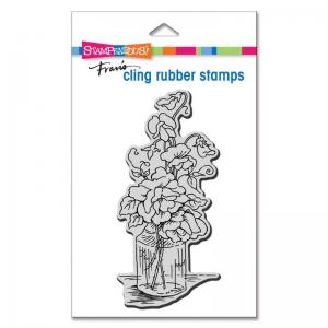 Stampendous Cling Stamp - Sweet Rose Jar [CSM101]