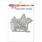 Stampendous Cling Rubber Stamps - Truck Ride [CRW217]