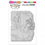 Stampendous House Mouse Cling Stamp - Chiminea Roast [HMCR151]