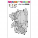 Stampendous House Mouse Cling Stamp - Christmas Morning [HMCR153]