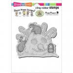 Stampendous House Mouse Cling Stamp - Peppermint Hair [HMCW11]