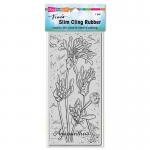 Stampendous Slim Cling Rubber Stamp - Agapanthus [CSL30]