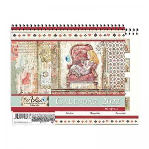 Stamperia 2022 Calendar - Alice In Wonderland [ECL2201]