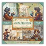Stamperia A New Beginning Collection - 8" x 8" Maxi Paper Pad [SBBSXB23]