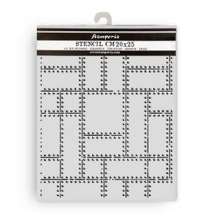 Stamperia A New Beginning Collection - Media Stencil - Metal Plates [KSTD200]