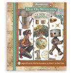 Stamperia A New Beginning Collection - Rub On Selection [DFLRBXG03]