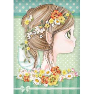 Stamperia A4 Rice Paper - Daisy Fairy [DFSA4410]