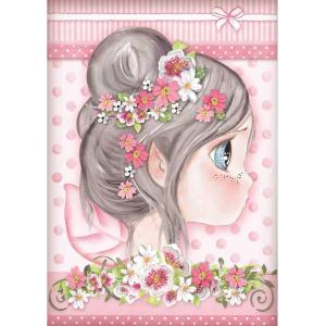 Stamperia A4 Rice Paper - Pink Fairy [DFSA4412]