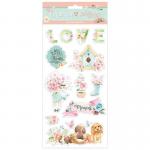 Stamperia Adhesive Chipboard - Circle Of Love [DFLCB19]