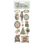 Stamperia Alice In Christmas Collection - Rub On - Soldiers [DFLRB183]
