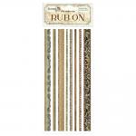 Stamperia Alterego Collection - Rub On - Stripes [DFLRB121]