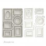 Stamperia Alterego Collection - Silicone Mould - Frames [KACMA541]