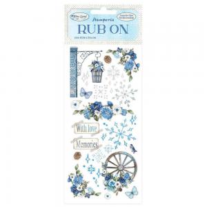 Stamperia Blue Land Collection - Rub Ons [DFLRB34]