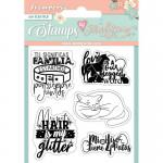 Stamperia by Johanna Rivera Clear Stamp Set - Circle Of Love - Labels [WTKJR33]
