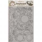 Stamperia Casa Granada Collection Greyboard - Decorations [KLSPDA451]