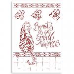 Stamperia Casa Granada Collection Stencil - Cat [KSG482]