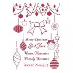 Stamperia Christmas Patchwork Collection Stencil - Balls [KSG474]