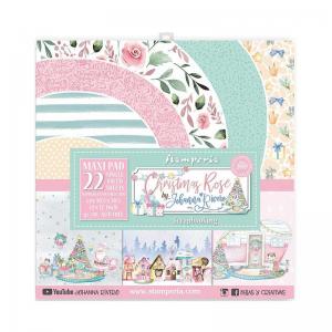 Stamperia Christmas Rose Collection 12" x 12" Maxi Paper Pad [SBBXLB12]