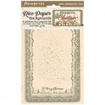 Stamperia Classic Christmas Collection - A6 Rice Paper Backgrounds [DFSAK6028]