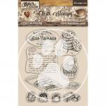 Stamperia Coffee & Chocolate Collection - Clear Stamp Set - Chocolate Elements [WTK186]