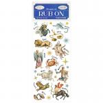 Stamperia Cosmos Infinity Collection Rub Ons - Zodiac [DFLRB08]