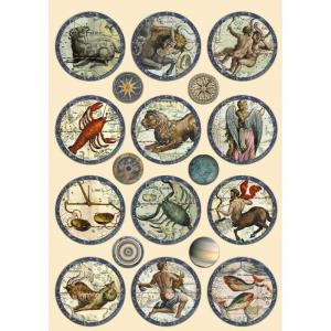 Stamperia Cosmos Infinity Collection Wooden Shapes [KLSP127]