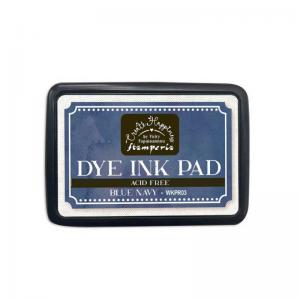 Stamperia Create Happiness Collection Dye Ink Pad - Blue Navy [WKPR03]