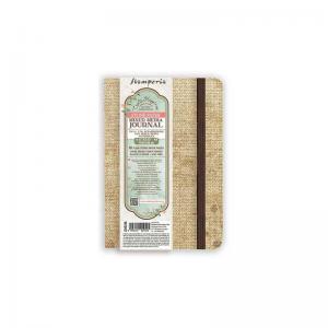 Stamperia Create Happiness Collection Mixed Media Journal - A6 Stone Paper [JCH02A6]