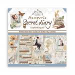 Stamperia Create Happiness Secret Diary Collection - 8" x 8" Paper Pad [SBBS103]